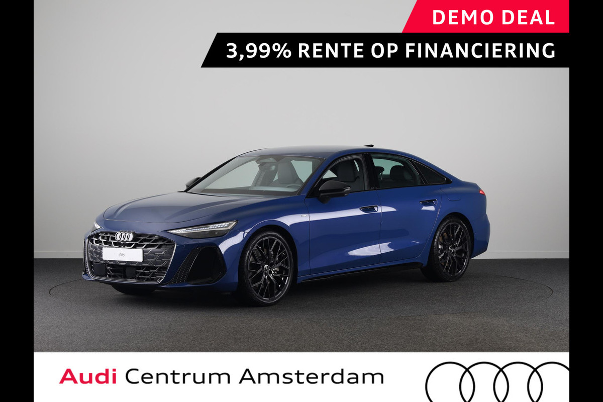 Audi A6 Limousine Edition one e-hybrid 299 pk | Techniekpakket plus | Geheugen stoelen voor | Alcantara/leren bekleding | Interieurdelen carbon |