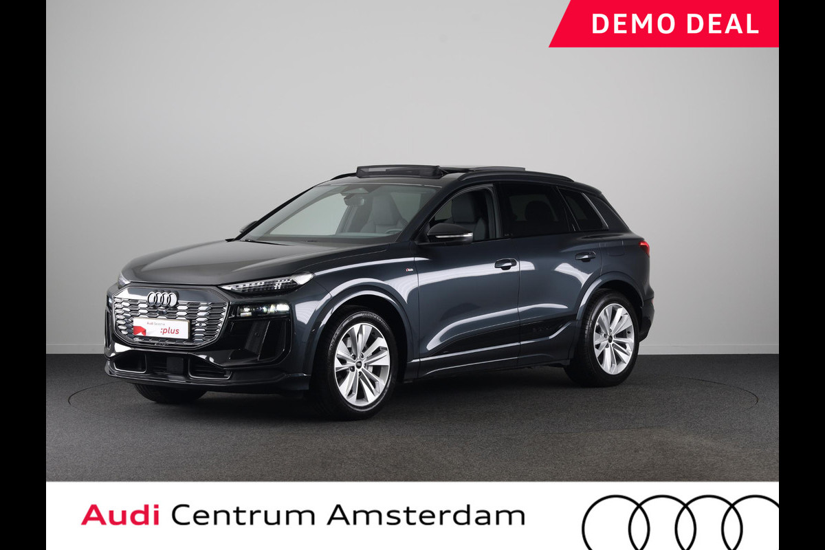 Audi Q6 e-tron S edition 83 kWh | 360 Camera | Panoramadak | Bijrijdersscherm | Privacy Glass | Alarm klasse 5 |