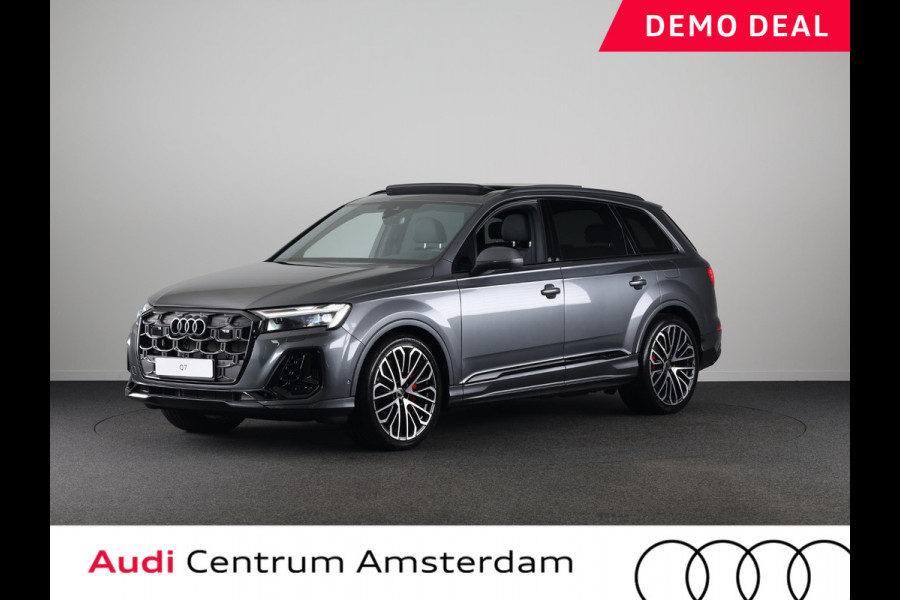 Audi Q7 55 TFSI e quattro Pro Line S 394pk | Panoramadak | Adaptive cruisecontrol |  B&O soundsysteem | Optiekpakket zwart Plus | Privacy Glass | Trekhaak