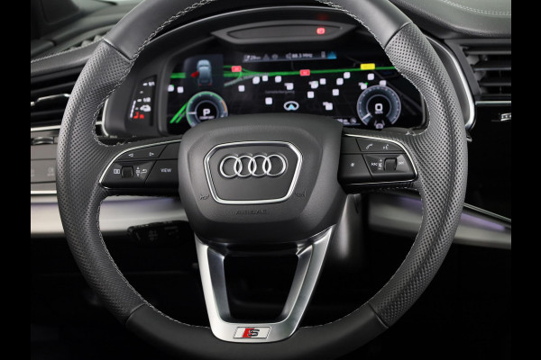 Audi Q7 55 TFSI e quattro Pro Line S 394pk | Panoramadak | Adaptive cruisecontrol |  B&O soundsysteem | Optiekpakket zwart Plus | Privacy Glass | Trekhaak
