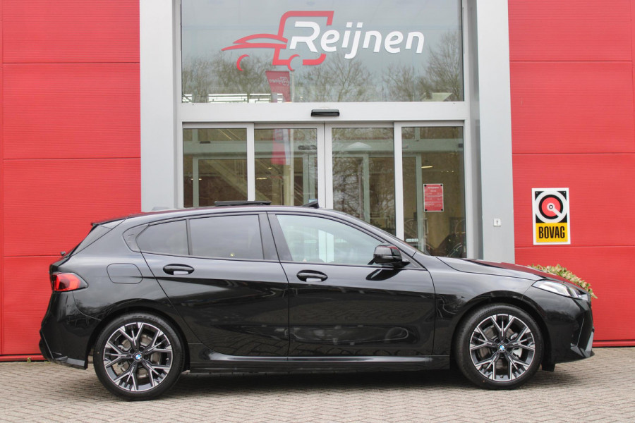 BMW 1-serie 120 170PK M SPORT | PANORAMA SCHUIF/KANTEL DAK | 18" LICHTMETALEN VELGEN | DODEHOEK DETECTIE | DRAADLOZE APPLE CARPLAY/ANDROID AUTO | NAVIGATIE | ACHTERUITRIJ CAMERA | ADAPTIEF M ONDERSTEL | SFEER VERLICHTING | STOEL VERWARMING | DAB+ RADIO | ALCANTARA BEKLEDING | PARKEERSENSOREN VOOR + ACHTER | CRUISE CONTROL | SHADOW LINE |