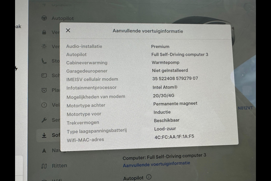 Tesla Model Y Long Range AWD 75 kWh SOH 88.6%