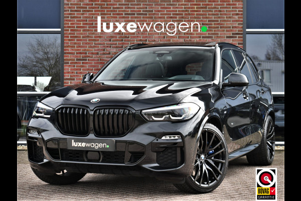 BMW X5 xDrive40d M-Sport 7pers Pano Luchtv ACC Trekh H/K HUD 22inch 4WS Comf-seat