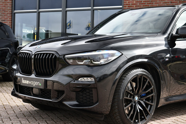 BMW X5 xDrive40d M-Sport 7pers Pano Luchtv ACC Trekh H/K HUD 22inch 4WS Comf-seat