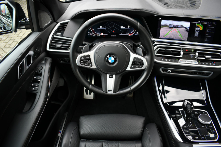 BMW X5 xDrive40d M-Sport 7pers Pano Luchtv ACC Trekh H/K HUD 22inch 4WS Comf-seat