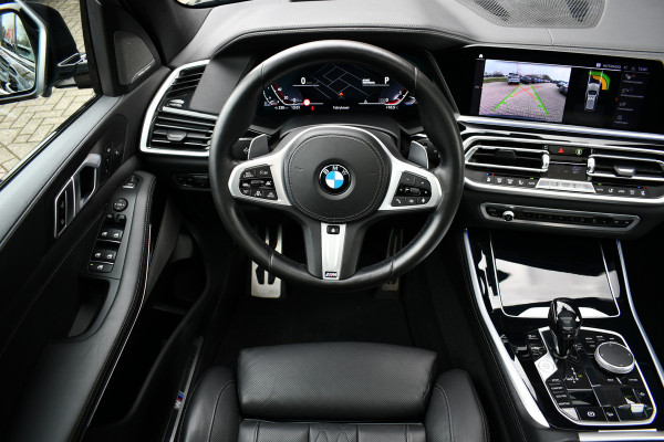 BMW X5 xDrive40d M-Sport 7pers Pano Luchtv ACC Trekh H/K HUD 22inch 4WS Comf-seat