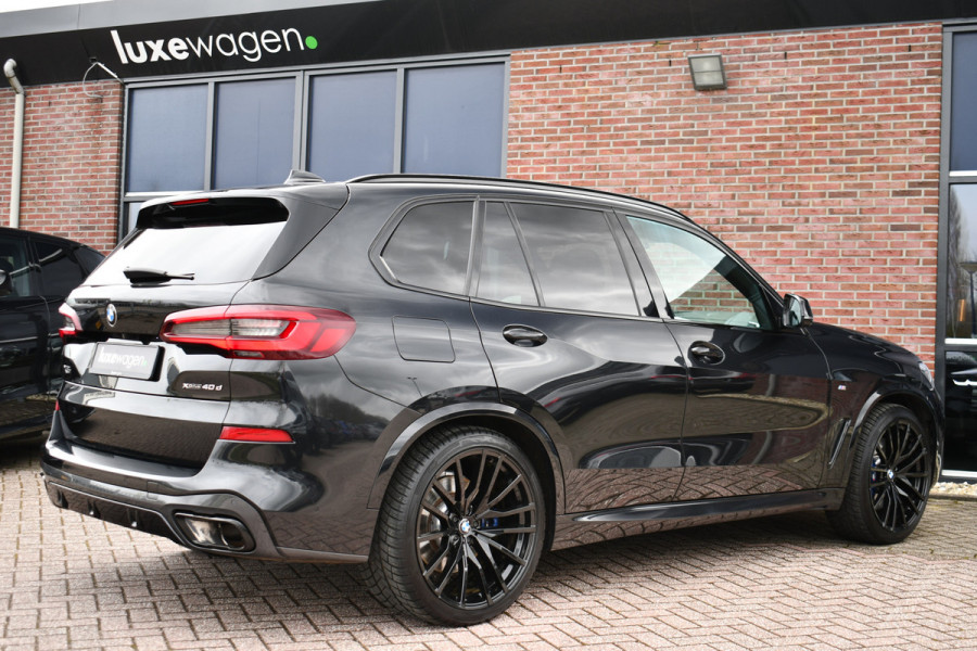 BMW X5 xDrive40d M-Sport 7pers Pano Luchtv ACC Trekh H/K HUD 22inch 4WS Comf-seat
