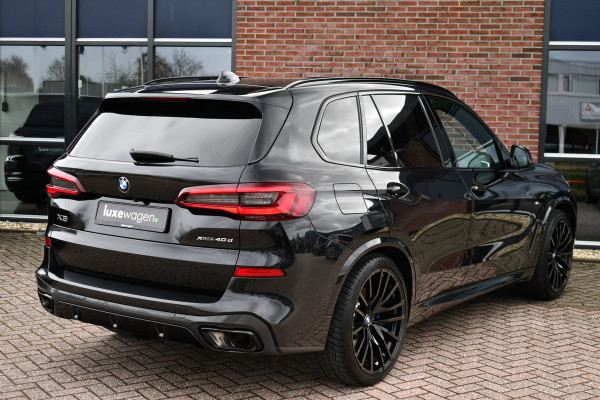 BMW X5 xDrive40d M-Sport 7pers Pano Luchtv ACC Trekh H/K HUD 22inch 4WS Comf-seat