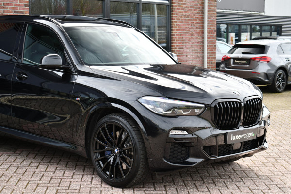 BMW X5 xDrive40d M-Sport 7pers Pano Luchtv ACC Trekh H/K HUD 22inch 4WS Comf-seat