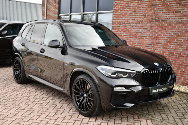 BMW X5 xDrive40d M-Sport 7pers Pano Luchtv ACC Trekh H/K HUD 22inch 4WS Comf-seat