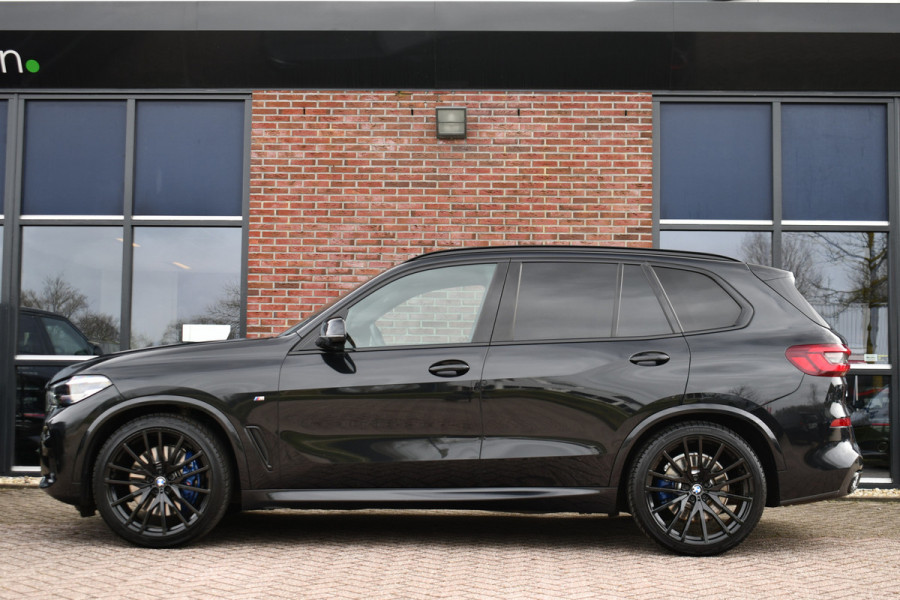 BMW X5 xDrive40d M-Sport 7pers Pano Luchtv ACC Trekh H/K HUD 22inch 4WS Comf-seat