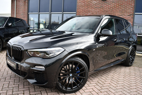 BMW X5 xDrive40d M-Sport 7pers Pano Luchtv ACC Trekh H/K HUD 22inch 4WS Comf-seat