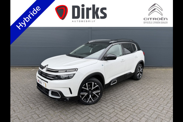 Citroën C5 Aircross 225pk Hybrid Shine (Elektrisch Schuifdak - Leder incl verwarming/massage/geheugen - Trekhaak - Elektrische Klep - 360gr Camera -