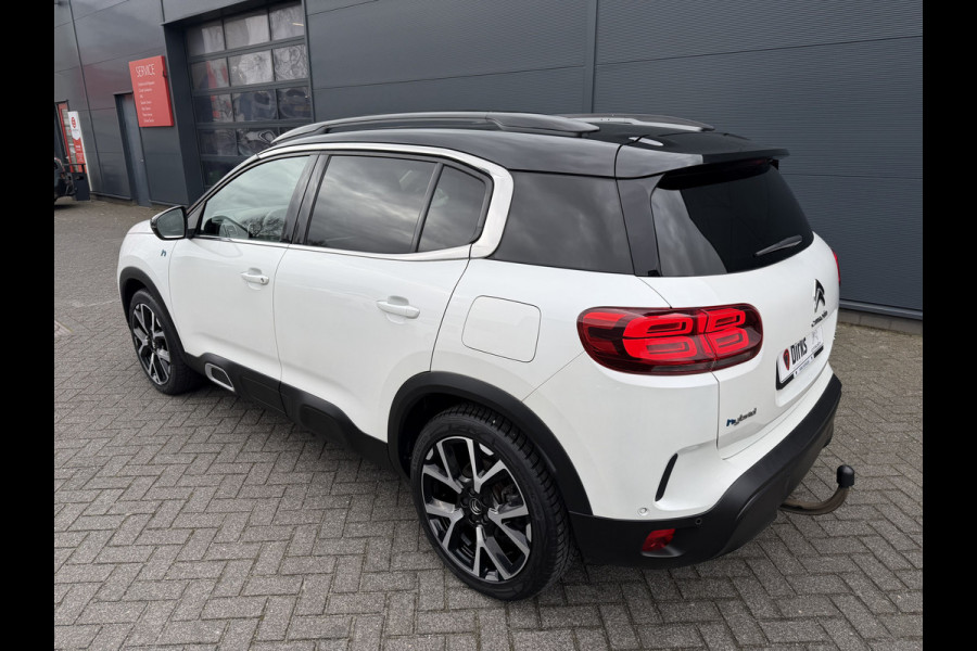 Citroën C5 Aircross 225pk Hybrid Shine (Elektrisch Schuifdak - Leder incl verwarming/massage/geheugen - Trekhaak - Elektrische Klep - 360gr Camera -