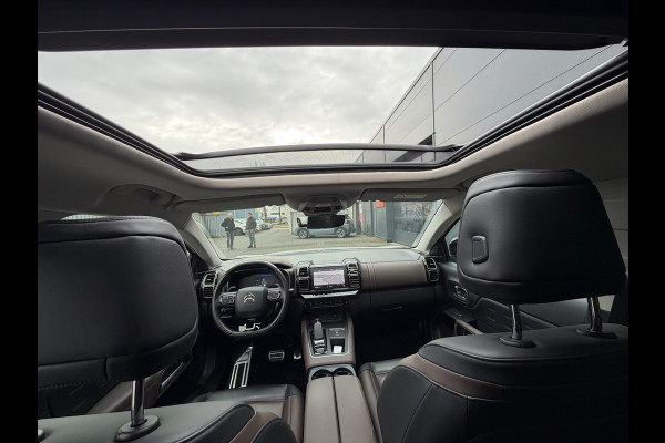Citroën C5 Aircross 225pk Hybrid Shine (Elektrisch Schuifdak - Leder incl verwarming/massage/geheugen - Trekhaak - Elektrische Klep - 360gr Camera -