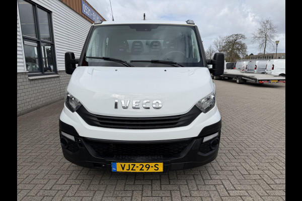 Iveco Daily 35C14D euro 6 / DC 6 persoons / JPM kipper / vaste prijs rijklaar € 24.950 ex btw / lease vanaf € 407 / dubbellucht / cruise en climate control / trekhaak 3500 kg !