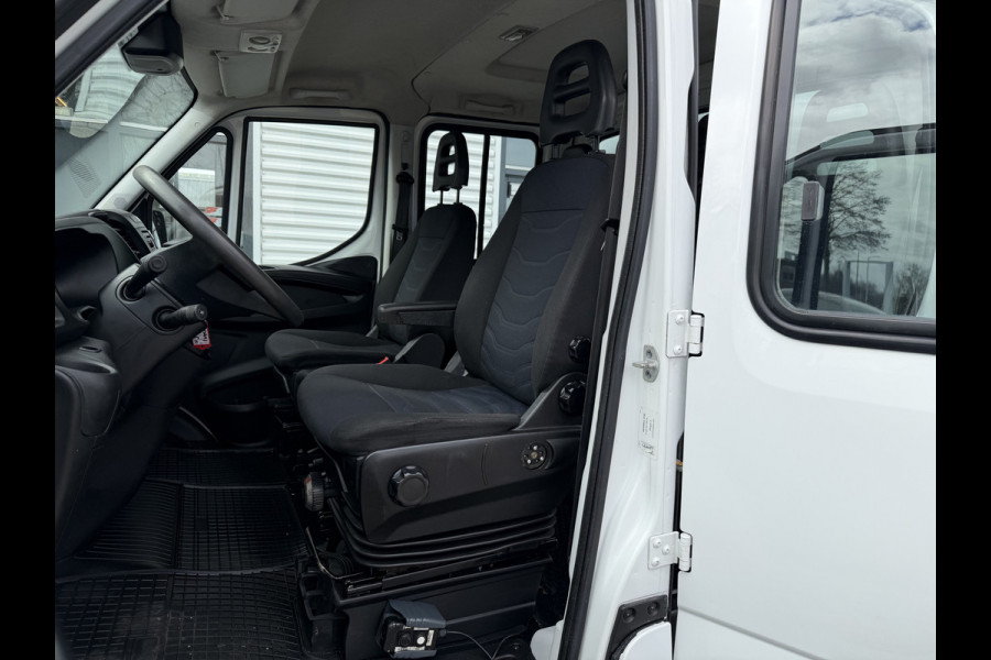 Iveco Daily 35C14D euro 6 / DC 6 persoons / JPM kipper / vaste prijs rijklaar € 24.950 ex btw / lease vanaf € 407 / dubbellucht / cruise en climate control / trekhaak 3500 kg !