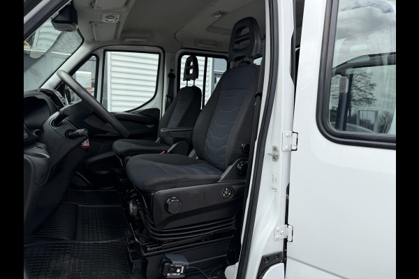 Iveco Daily 35C14D euro 6 / DC 6 persoons / JPM kipper / vaste prijs rijklaar € 24.950 ex btw / lease vanaf € 407 / dubbellucht / cruise en climate control / trekhaak 3500 kg !