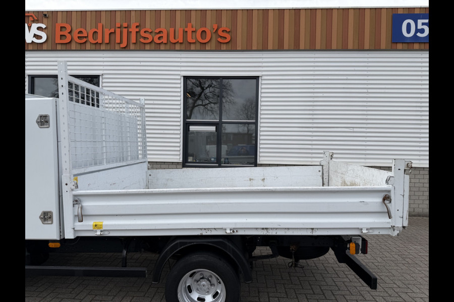 Iveco Daily 35C14D euro 6 / DC 6 persoons / JPM kipper / vaste prijs rijklaar € 24.950 ex btw / lease vanaf € 407 / dubbellucht / cruise en climate control / trekhaak 3500 kg !