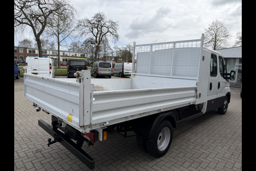 Iveco Daily 35C14D euro 6 / DC 6 persoons / JPM kipper / vaste prijs rijklaar € 24.950 ex btw / lease vanaf € 407 / dubbellucht / cruise en climate control / trekhaak 3500 kg !