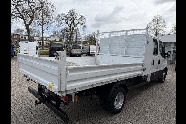 Iveco Daily 35C14D euro 6 / DC 6 persoons / JPM kipper / vaste prijs rijklaar € 24.950 ex btw / lease vanaf € 407 / dubbellucht / cruise en climate control / trekhaak 3500 kg !