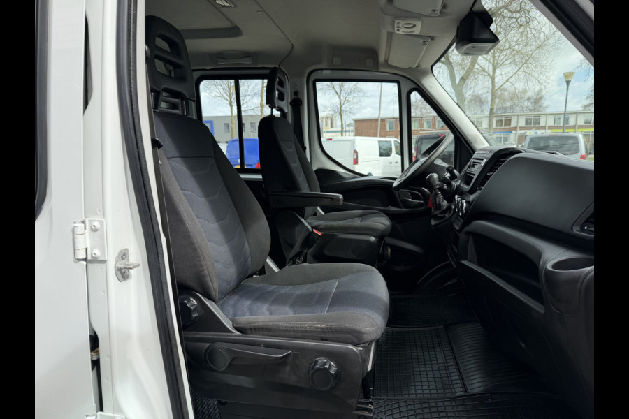 Iveco Daily 35C14D euro 6 / DC 6 persoons / JPM kipper / vaste prijs rijklaar € 24.950 ex btw / lease vanaf € 407 / dubbellucht / cruise en climate control / trekhaak 3500 kg !