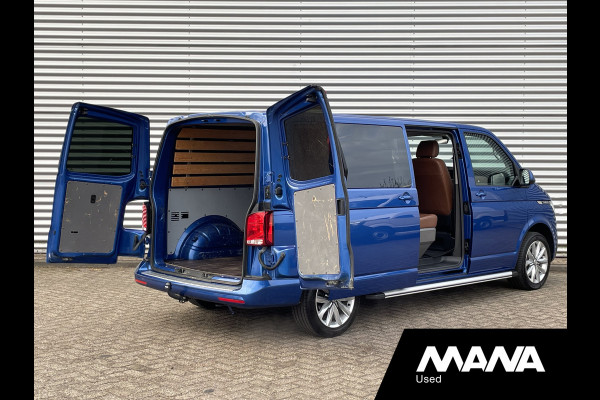 Volkswagen Transporter 2.0TDI L2H1 199PK DC BULLI Automaat Lederen bekleding Camera Cruise Airco Stoelverwarming LED