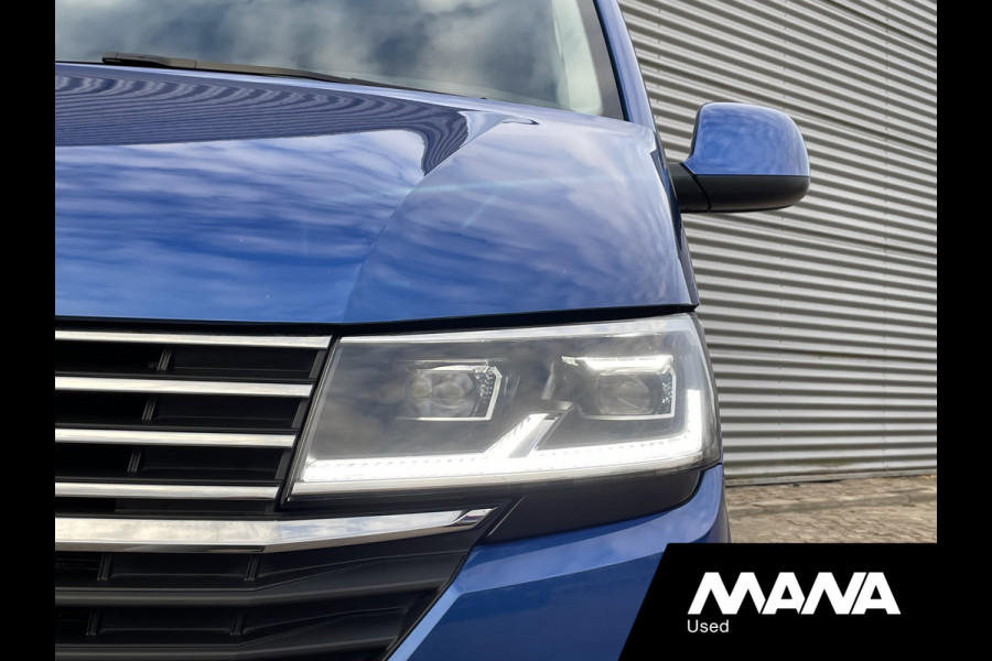 Volkswagen Transporter 2.0TDI L2H1 199PK DC BULLI Automaat Lederen bekleding Camera Cruise Airco Stoelverwarming LED