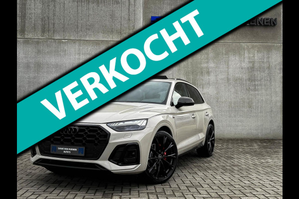 Audi Q5 55TFSI e 367PK Quattro Competition S Edition S-Line 1é Eig! Audi Exclusive|Pano|Luchtvering|S-Kuipstoelen|HD Matrix|Carbon