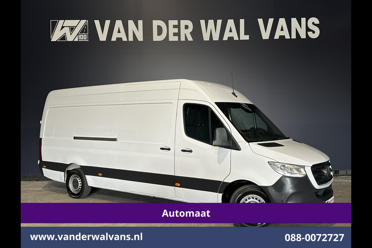 Mercedes-Benz Sprinter 316 CDI 164pk Automaat L3H2 Euro6 Airco | Camera | 3500kg Trekhaak | Apple Carplay Chauffeursstoel, Cruisecontrol, Android Auto, Stoelverwarming, 270graden Achterdeuren, Parkeersensoren, Bijrijdersbank