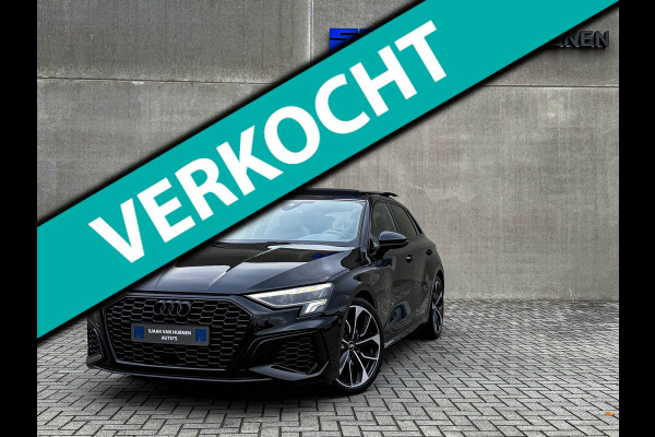 Audi A3 Sportback 35TFSI 150pk S-Tronic Competition S Edition S-Line Black Edtion! Pano|Kuipstoelen|Ambiance|Matrix|Virtual|Camera