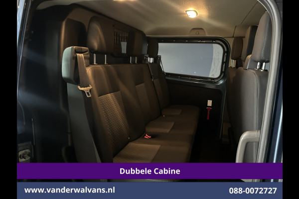 Ford Transit Custom 2.0 TDCI 131pk L2H1 Dubbele Cabine Euro6 Airco | 6-zits | Camera | LED | 2800kg Trekhaak | LM Velgen | Cruisecontrol, Android Auto, Verwarmde Voorruit, Parkeersensoren, Bijrijdersbank