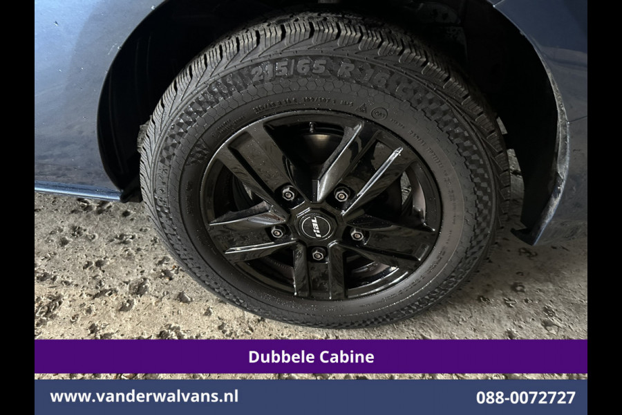 Ford Transit Custom 2.0 TDCI 131pk L2H1 Dubbele Cabine Euro6 Airco | 6-zits | Camera | LED | 2800kg Trekhaak | LM Velgen | Cruisecontrol, Android Auto, Verwarmde Voorruit, Parkeersensoren, Bijrijdersbank