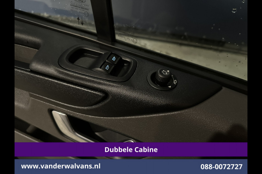 Ford Transit Custom 2.0 TDCI 131pk L2H1 Dubbele Cabine Euro6 Airco | 6-zits | Camera | LED | 2800kg Trekhaak | LM Velgen | Cruisecontrol, Android Auto, Verwarmde Voorruit, Parkeersensoren, Bijrijdersbank