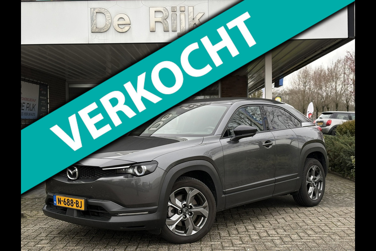 Mazda MX-30 E-SkyActiv 145 First Edition 36 kWh | Navi, ACC, Carplay/Android, Camera, Stoelverw., Climate |