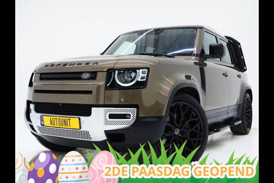 Land Rover Defender 110 2.0 P400e Urban Look | Explorer Pack | PIVI Pro | Meridian | Keyless | 360 | Trekhaak | Memory | Leder | Dodehoek | Carplay