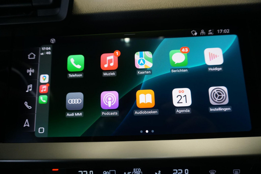 Audi A3 Sportback 35 TFSI150PK/Digitaal Dashboard/Camera/Automatisch inparkeer hulpsysteem.