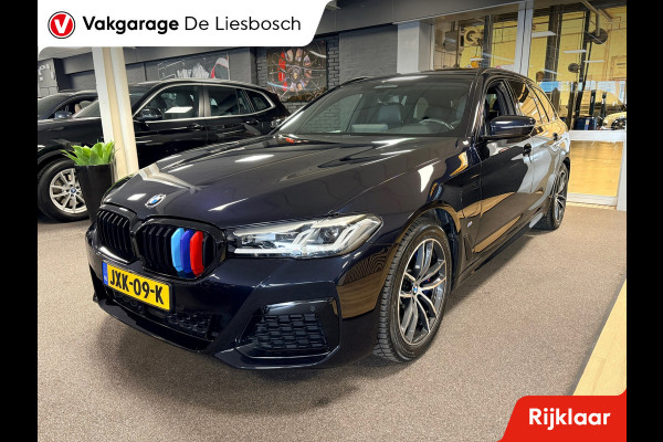 BMW 5 Serie Touring 530e xDrive High Executive M-sport / leer / pano / navi / head-up / Apple carplay