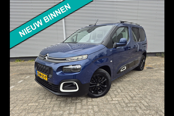 Citroën Berlingo 1.2 PureTech Shine Automaat,Panorama,camera,Navigatie/Carplay/Android,Trekhaak,Stoelverwarming,Cruisecontrol