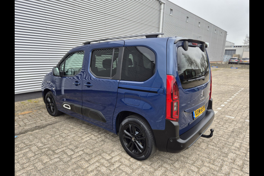 Citroën Berlingo 1.2 PureTech Shine Automaat,Panorama,camera,Navigatie/Carplay/Android,Trekhaak,Stoelverwarming,Cruisecontrol