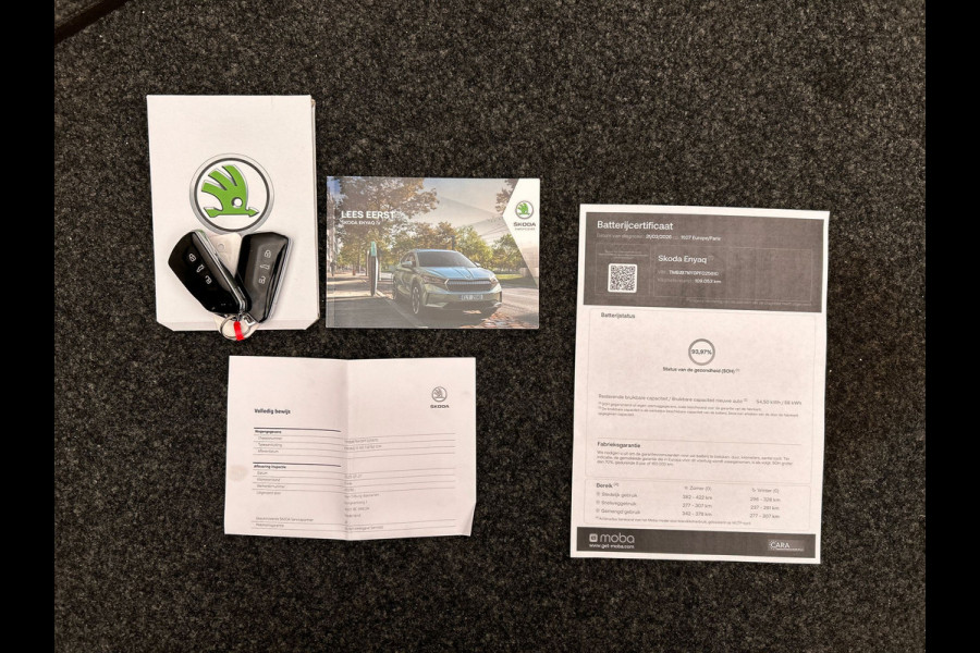Škoda ENYAQ iV 60 | SOH 94 % | Trekhaak | Camera | Origineel NL