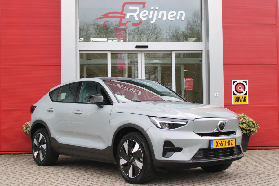 Volvo C40 Single Motor Core 238PK 69 kWh | PANORAMADAK | STOEL / STUUR VERWARMING | DODEHOEKDETECTIE | ACHTERUITRIJCAMERA | NAVIGATIE | APPLE-CARPLAY / ANDROID-AUTO | CRUISE CONTROL | KEYLESS START | DRAADLOZE TELEFOONLADER | PARKEERSENSOREN VOOR / ACHTER |
