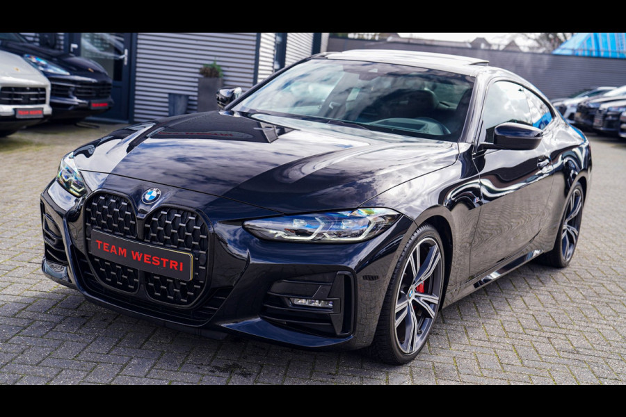 BMW 4 Serie Coupé 430i High Executive | M-pakket | Schuifdak | Harman/Kardon | BMW Laserlicht | Head up Display | Memory stoelen
