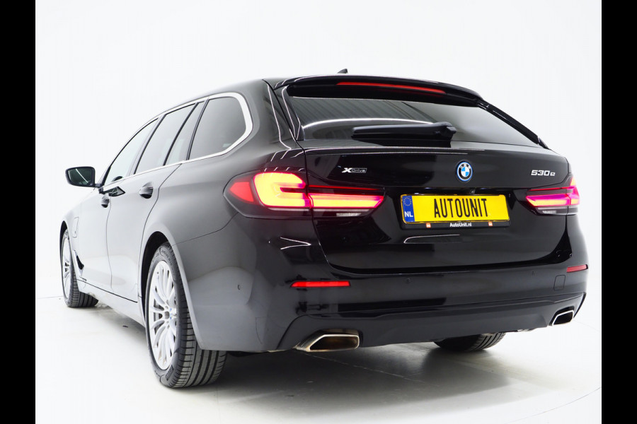 BMW 5 Serie Touring 530e xDrive | Leder | Trekhaak | HUD | Camera | Memory | Stoelkoeling | DAB | Carplay