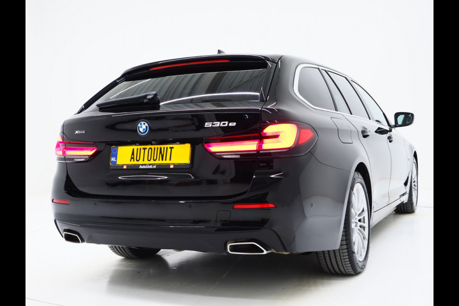 BMW 5 Serie Touring 530e xDrive | Leder | Trekhaak | HUD | Camera | Memory | Stoelkoeling | DAB | Carplay