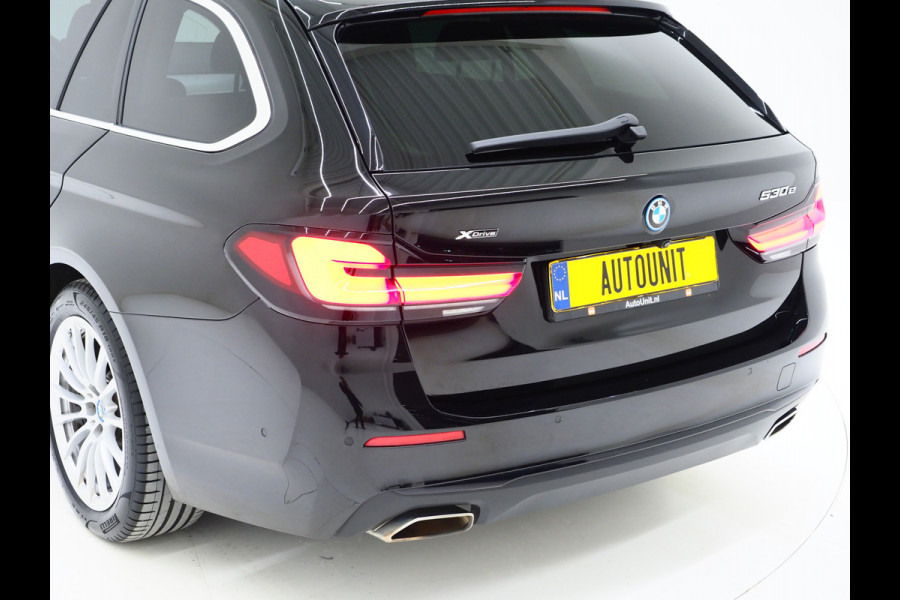 BMW 5 Serie Touring 530e xDrive | Leder | Trekhaak | HUD | Camera | Memory | Stoelkoeling | DAB | Carplay