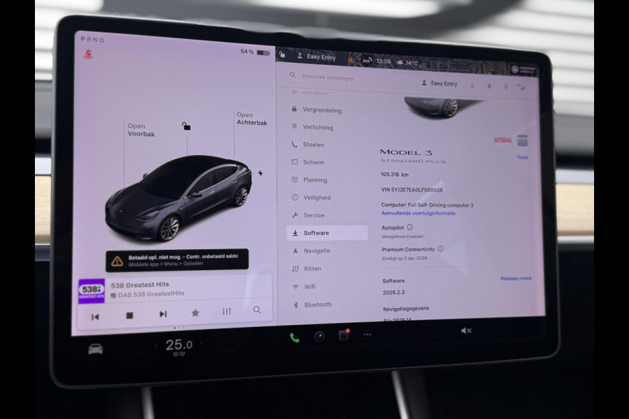 Tesla Model 3 Standard RWD Plus 60 kWh 1e Eigenaar|AutoPilot|Navi|Clima|Cruise|Pano|Stoel verw|N.A.P|APK tot 12-2027