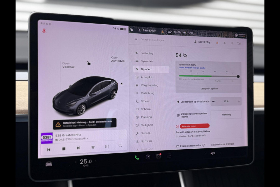 Tesla Model 3 Standard RWD Plus 60 kWh 1e Eigenaar|AutoPilot|Navi|Clima|Cruise|Pano|Stoel verw|N.A.P|APK tot 12-2027