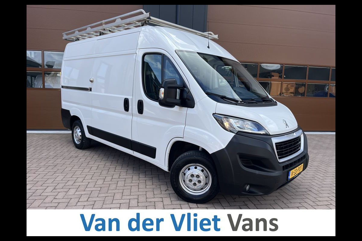 Peugeot Boxer 335 2.0 BlueHDI L2H2 Pro Lease €287 p/m, Imperiaal, Inrichting, Airco, Camera, PDC, Cruise controle, Onderhoudshistorie aanwezig