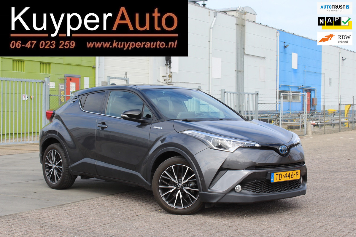 Toyota C-HR 1.8 Hybrid Style rijklaar prijs CAMERA VERWARMBARE STOELEN CLIMA